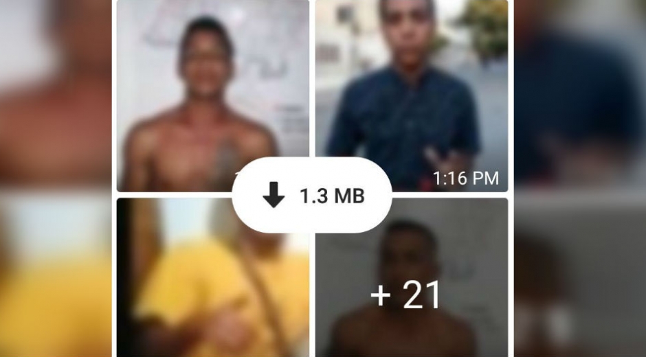 Las imágenes circulan por Whatsapp y otras redes sociales. 