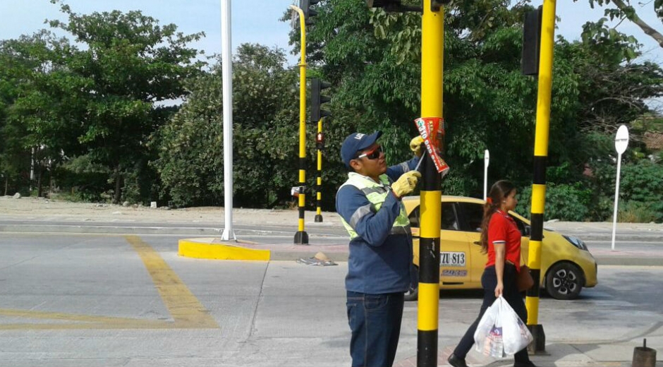 STAS ACCIONES SE REALIZARON EN LAS AVENIDAS: EL RIO, EL LIBERTADOR Y EL FERROCARRIL.