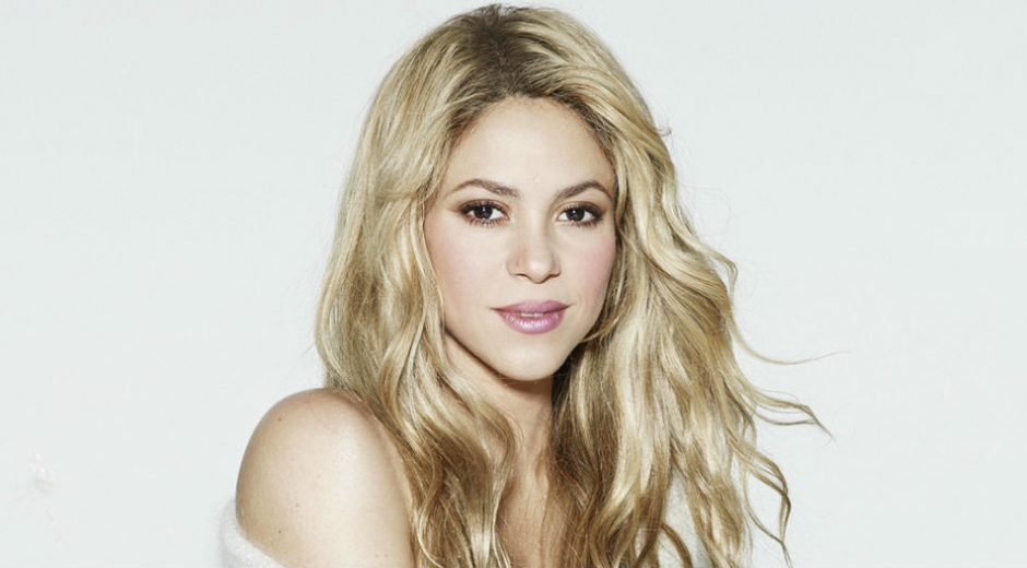 Shakira, cantante colombiana.