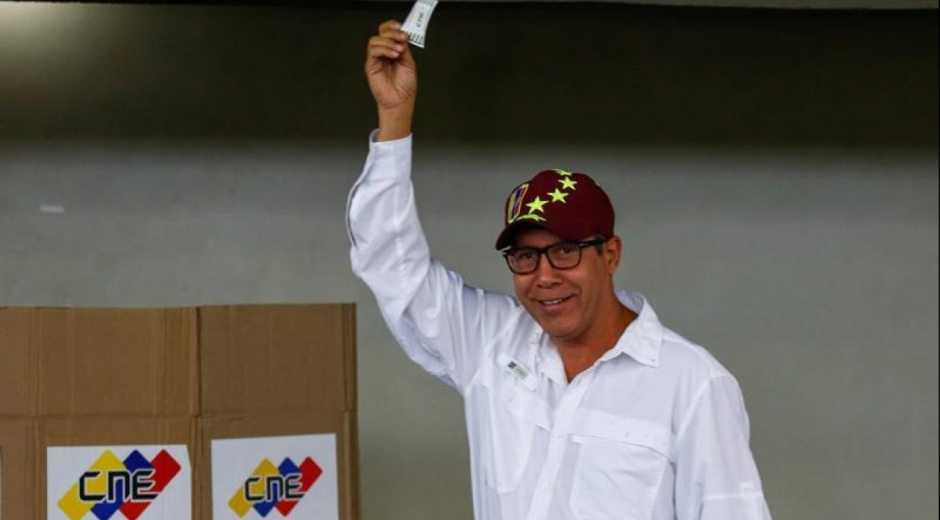  Henri Falcón, candidato presidencial venezolano. 