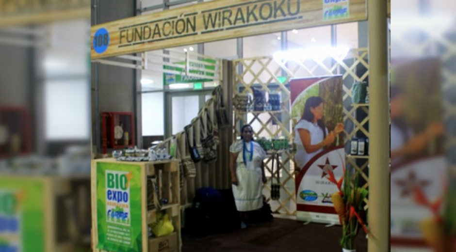 Archivo Corpamag. Fundación Wirakoku- Stand.