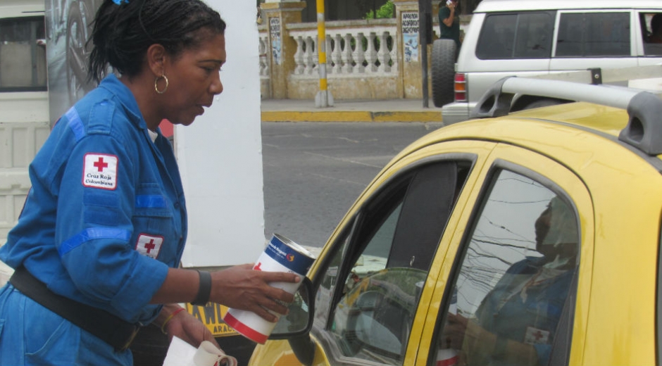 Los voluntarios estarán en varios puntos estratégicos en Santa Marta. 