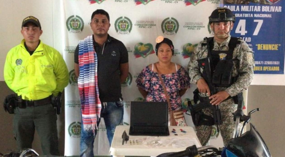  Ambos fueron cobijados con medida de aseguramiento en centro carcelario. 