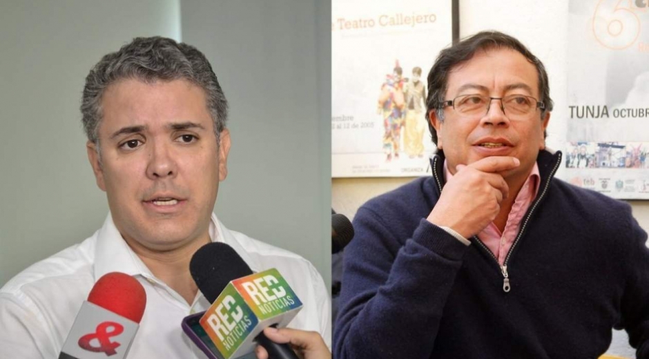 Zonacero.com Iván Duque y Gustavo Petro.