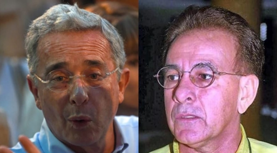 Álvaro Uribe y Eudaldo Díaz Salgado 