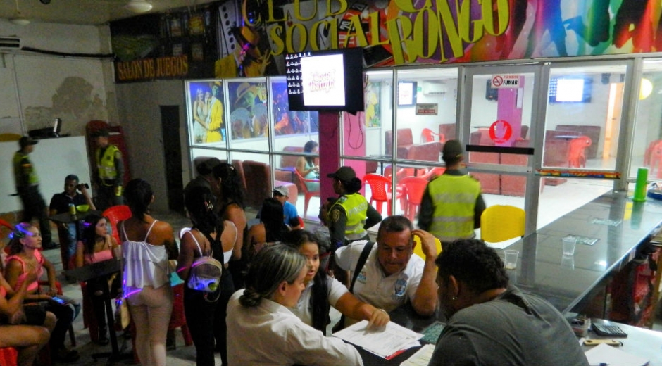 Oficina de Comunicaciones Alcaldía de Santa Marta. Ante la delimitación de las áreas industriales para el ejercicio de la prostitución, se intensifican controles en el Centro Histórico.