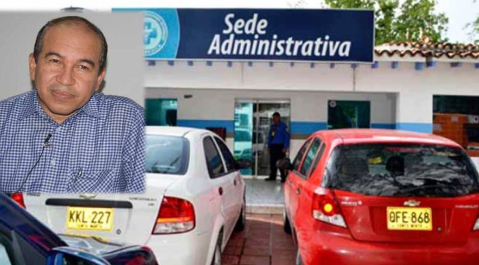 Archivo. Omar Suárez Prasca, gerente de la ESE Alejandro Próspero Reverend y la sede administrativa.