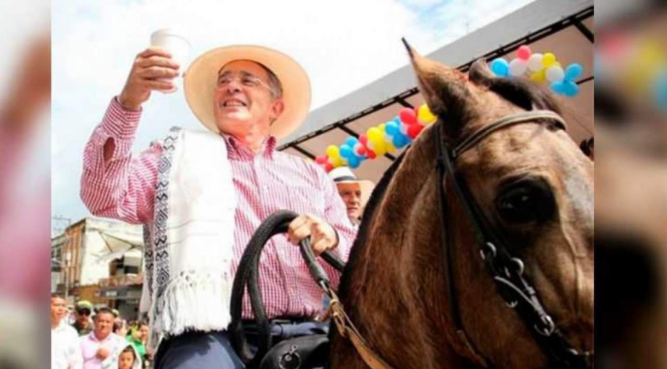 Semana El expresidente colombiano Álvaro Uribe.
