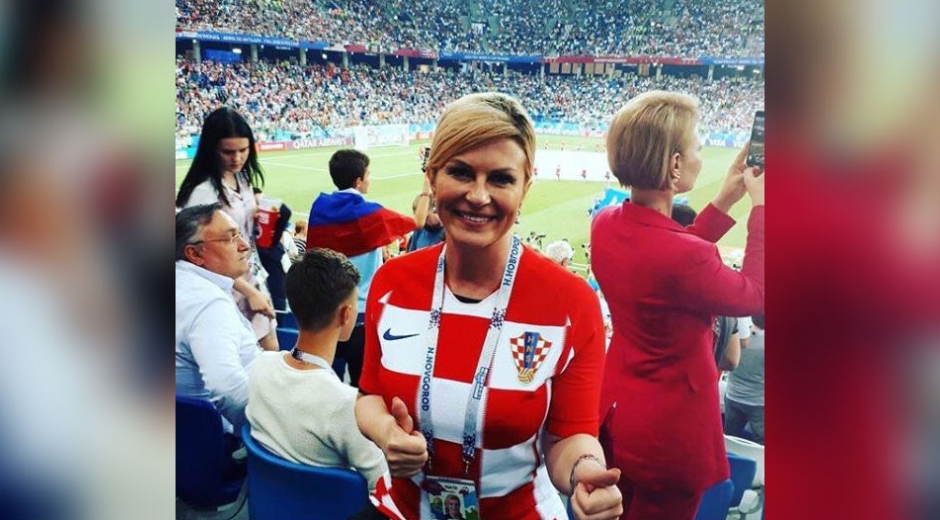 Kolinda Grabar-Kitarović, presidenta de Croacia.