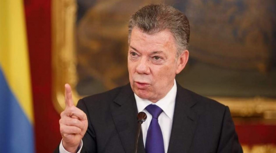 Juan Manuel Santos, presidente de Colombia.