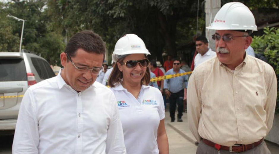 El alcalde Santa Marta, Rafael Martínez está convencido que esta sería la solución definitiva al problema de agua en la ciudad.