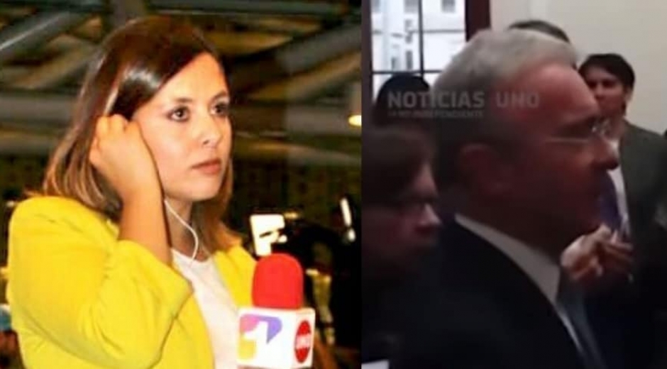 Paola Rojas, periodista amenazada por dar a conocer polémico video de una reunión del Centro Democrático.