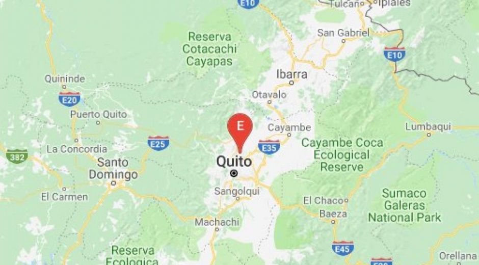  Quito fue el epicentro del temblor.