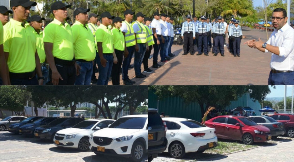 Recientemente la Secretaría de Movilidad sancionó a 27 ciudadanos que estacionaron sus vehículos en la zona peatonal del Parque Bolivariano.