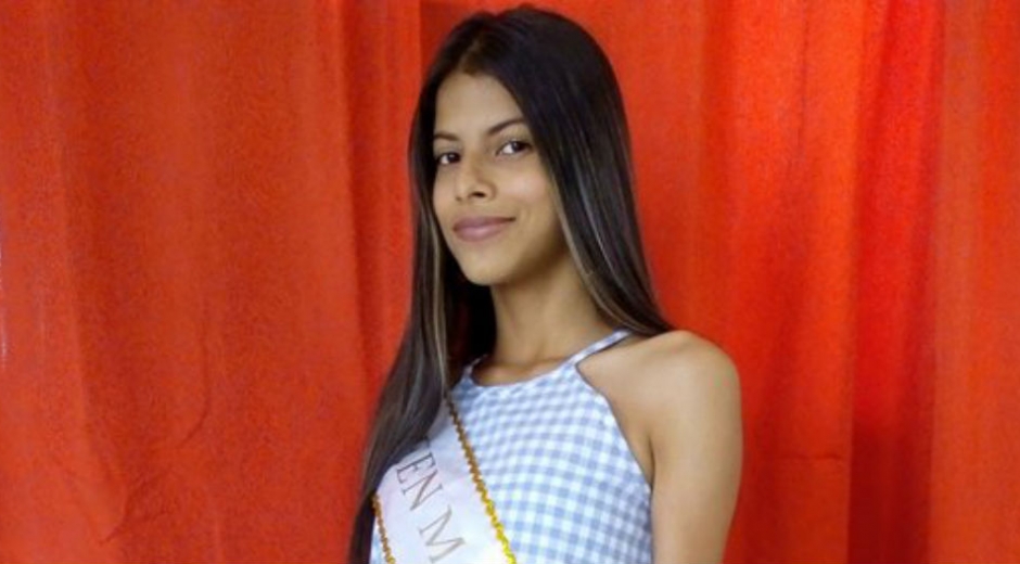 Danna Fonseca Ospino, representante del Magdalena a Miss Teen en Bucaramanga