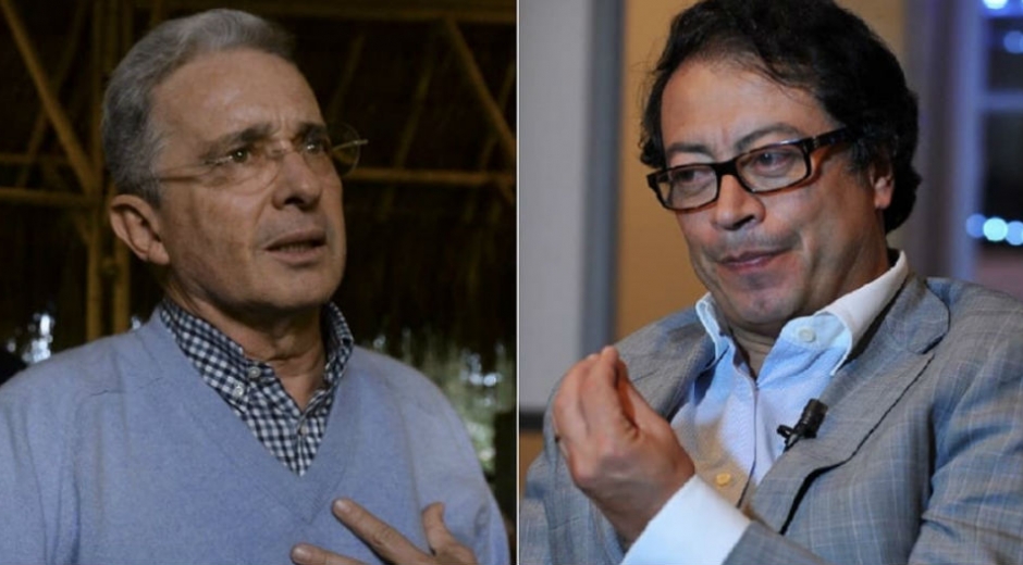  Álvaro Uribe y Gustavo Petro