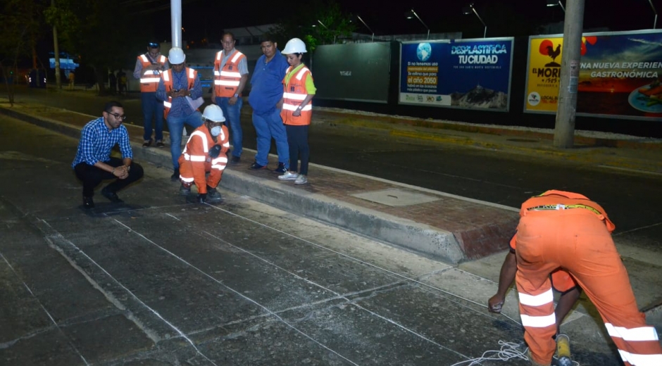 Los trabajos iniciaron en la carrera 22 con avenida de Los Estudiantes.