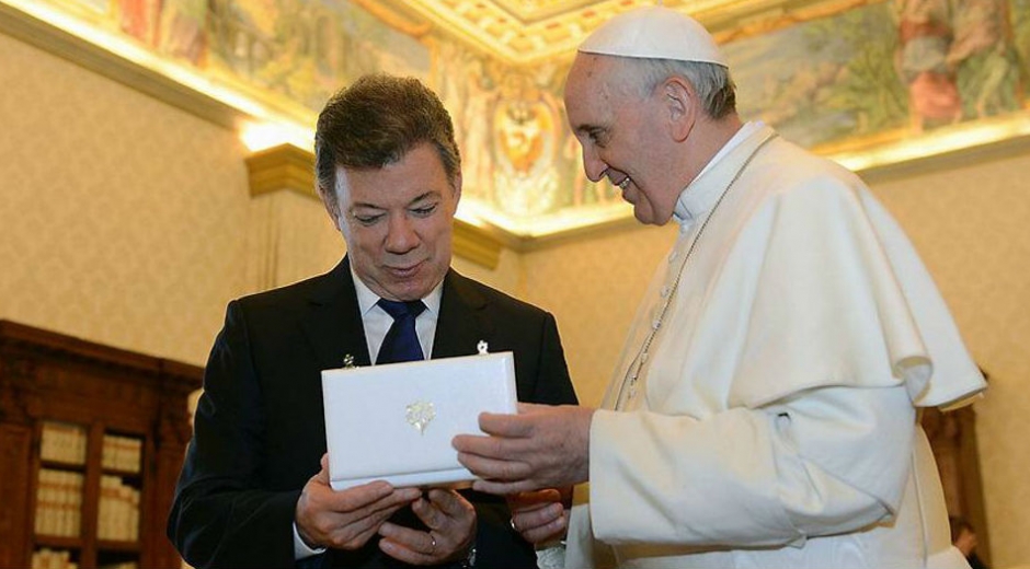 Santos y el Papa Francisco