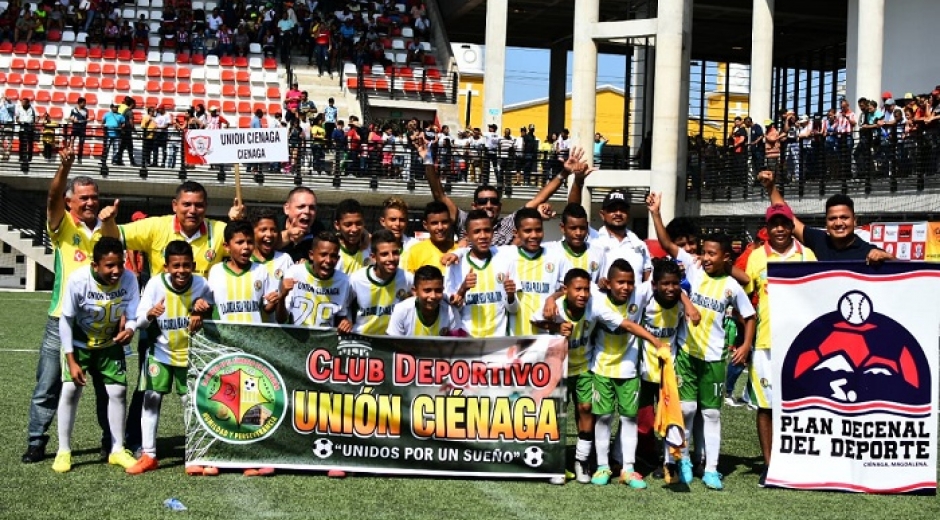 El cuadro cienaguero no se intimidó y conquistó un torneo en el que participan grandes escuelas del país.