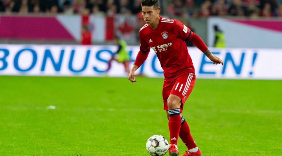 @Bayern Múnich El extremo colombiano participó en el tercer gol.