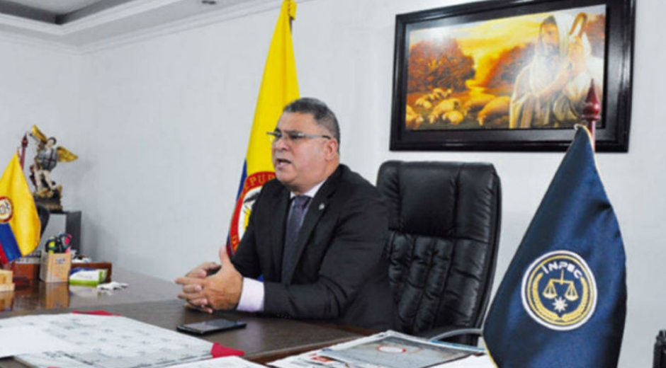 César Augusto Ceballos, director de la cárcel La Modelo de Bogotá