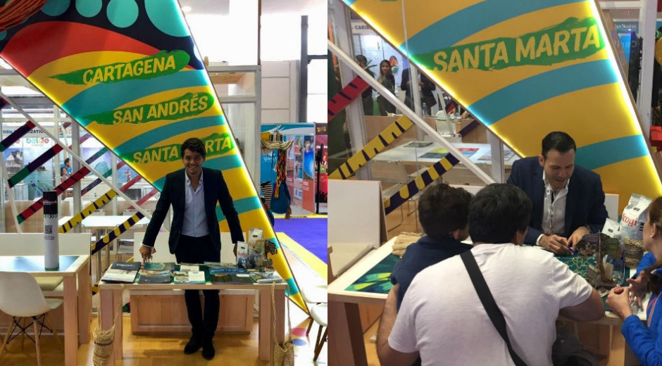 Alcaldía de Santa Marta Stand de Santa Marta.