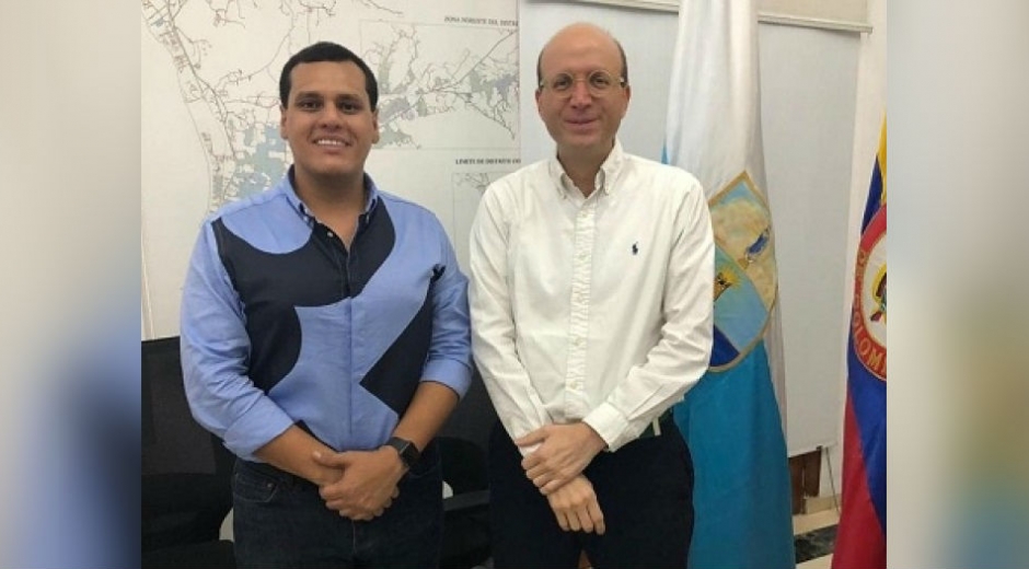 César Mercado, cuando se posesionó como secretario de Gobierno (e) durante el encargo de Andrés Rugeles.