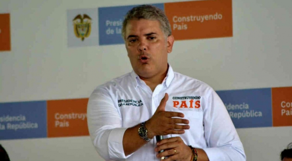  Iván Duque, presidente de Colombia.