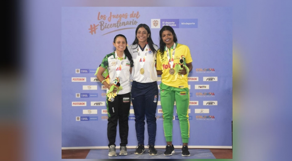 La samaria ya suma una presea dorada en las máximas justas del deporte colombiano.
