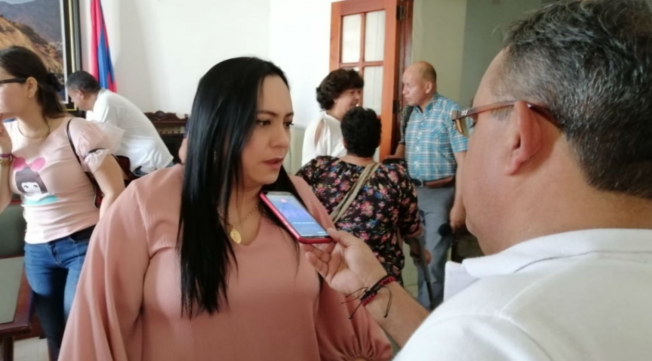 Cortesía Aarón aseguró que al conocer las amenazas puso las denuncias respectivas antes las autoridades departamentales.