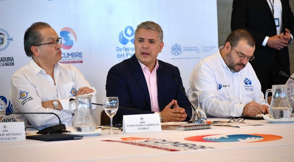Presidencia El Presidente de la República, Iván Duque.