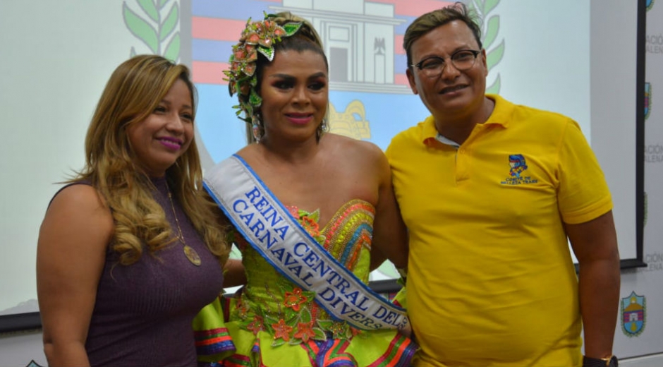 Pamela Ibáñez, nueva reina del Carnaval Diverso de las Luces 2020.