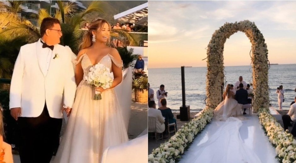 Boda de Melissa Martínez y Matías Mier en Santa Marta