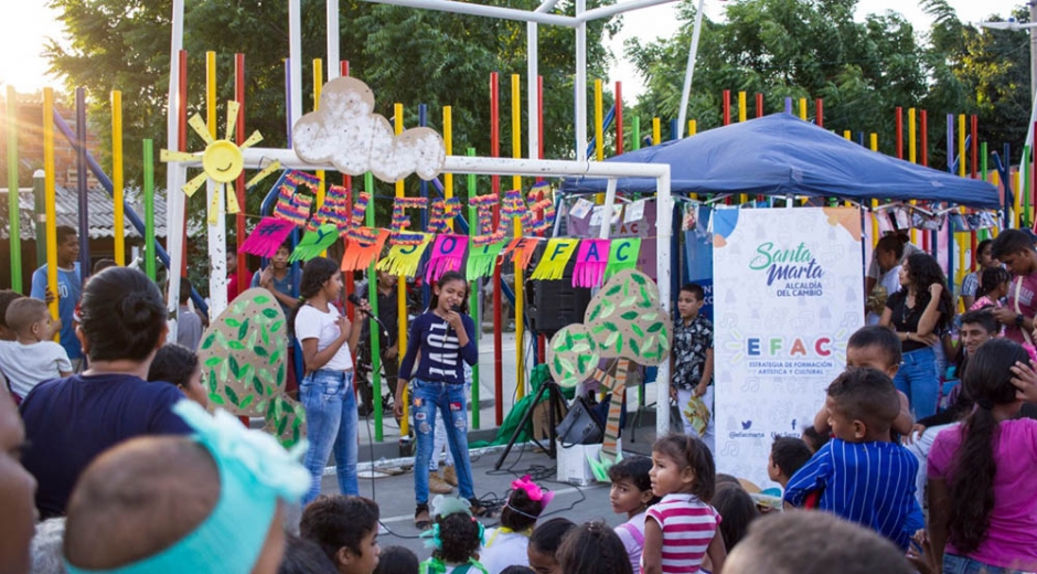 Los niños harán una muestra de todo lo aprendido en la estrategia de formación.