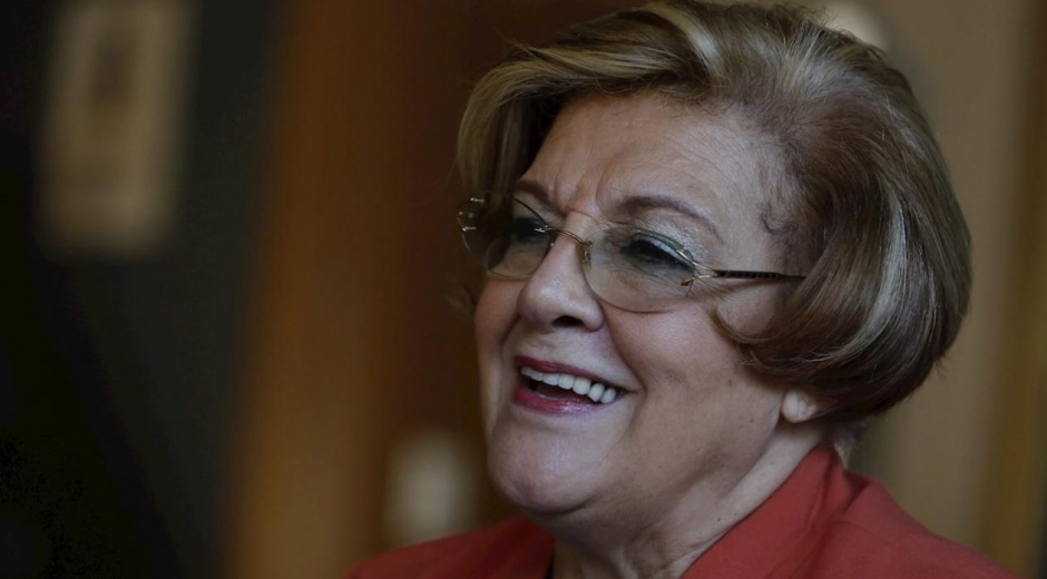 La presidenta de la CIDH, Esmeralda Arosemena.