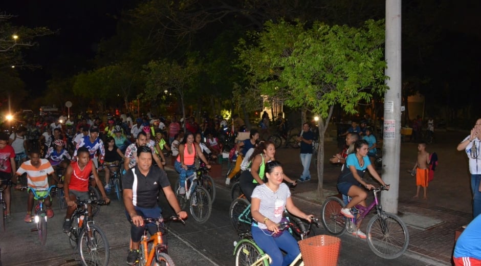 Distrito El recorrido comenzará desde el Parque el Agua hasta El Rodadero y luego volverán al punto de partida.
