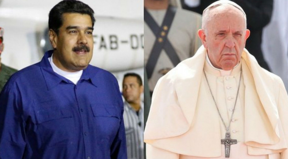 Nicolas Maduro y el Papa Fransisco