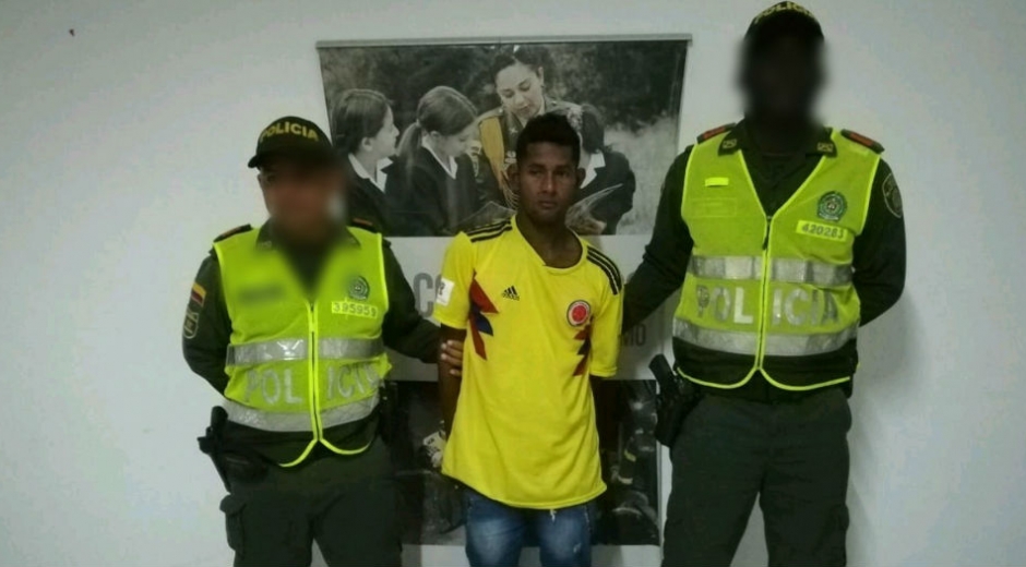Policía Jhon Alberto Silva Morales.