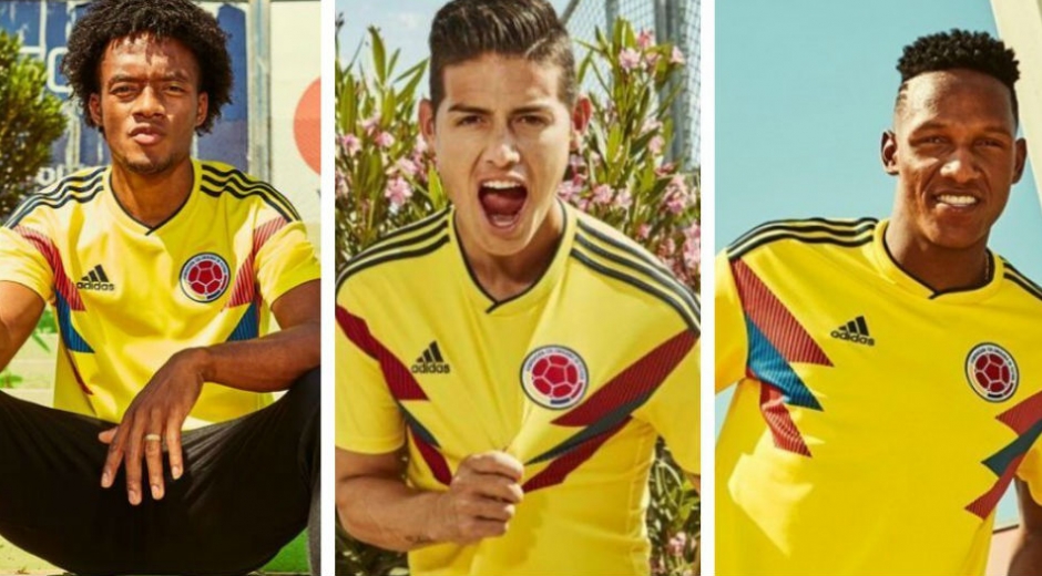 Camiseta de la Selección Colombia en el Mundial de Rusia 2018