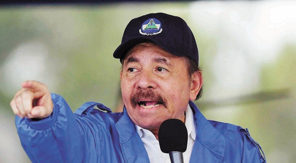 Daniel Ortega, presidente de Nicaragua.