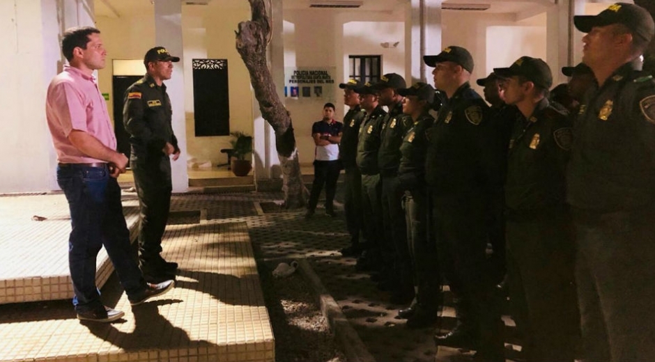 Los nuevos 30 policías llegaron el pasado lunes. 