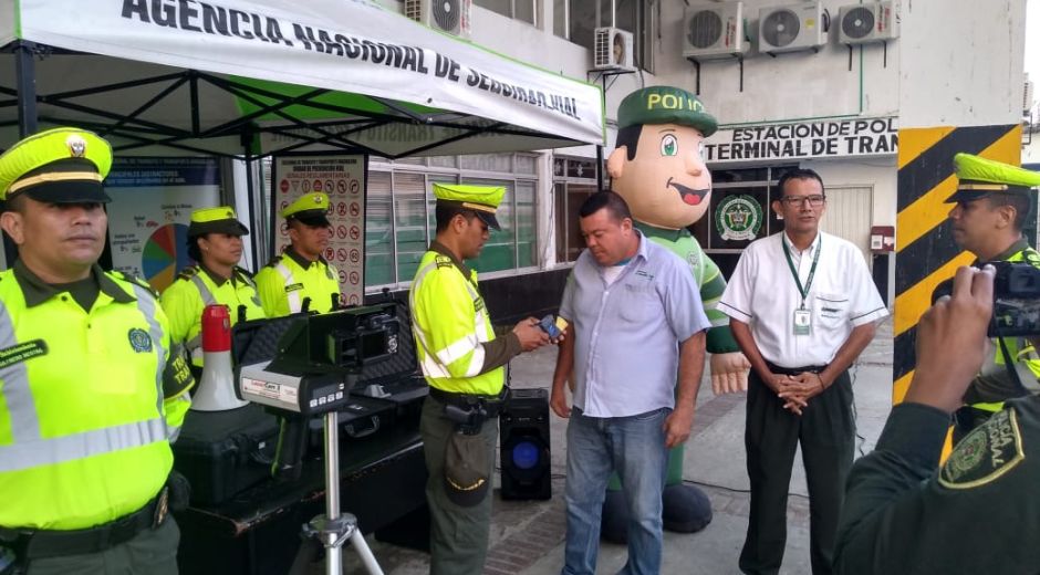 Policía Metropolitana de Santa Marta Autoridades lanzan 'Plan de Seguridad Vial'