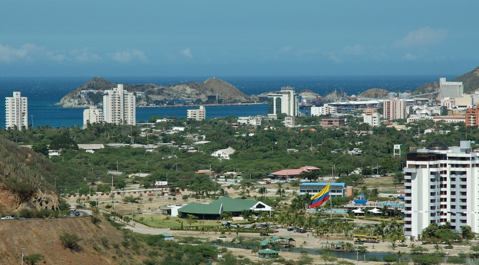 Panorámica de Santa Marta.