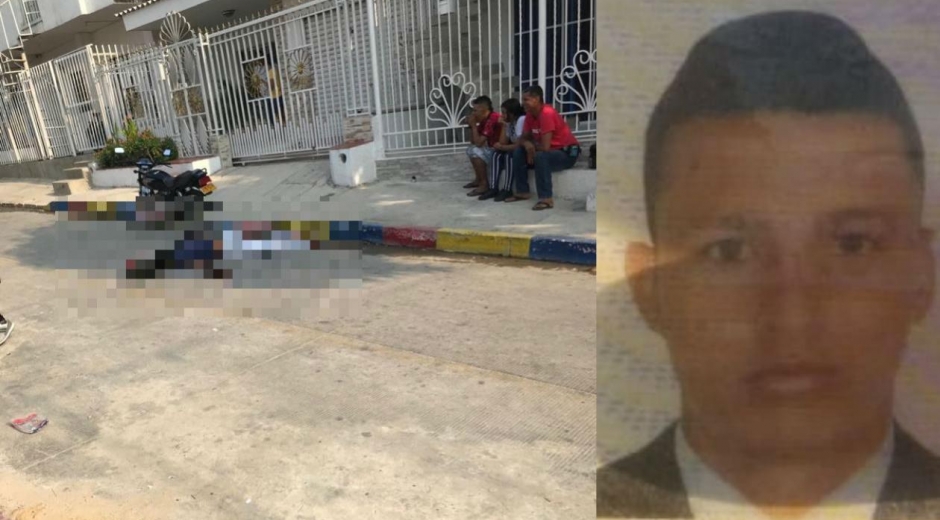 Jean Carlos Martínez Pinilla, de 24 años, fue abatido.