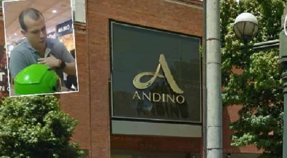 El hombre 'la cogió' contra el Centro Comercial Andino.