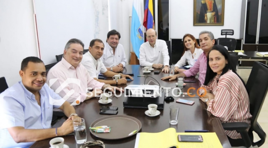 En la reunión estuvieron todos los parlamentarios del Magdalena, excepto Honorio Henríquez.