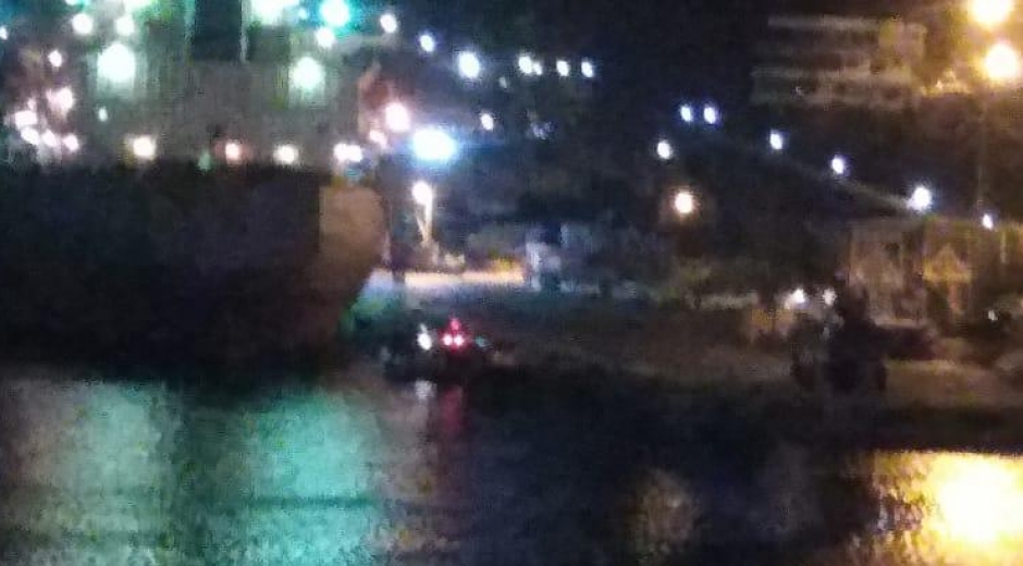 El siniestro se presentó en el muelle siete del Puerto. 