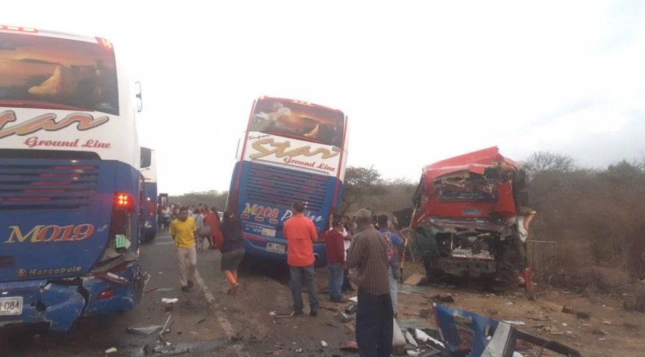 Accidente múltiple en Rioacha