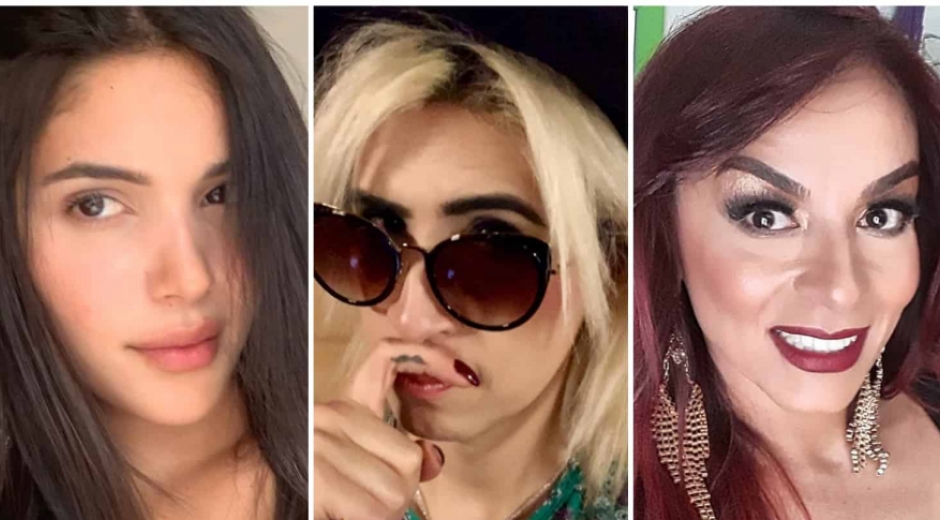 Mara Cifuentes, Ophelia Pastrana y Endry Cardeño.