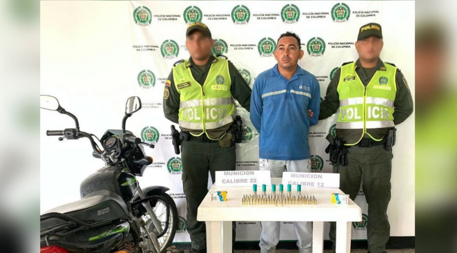 Policía del Magdalena Sujeto capturado en Ariguaní, Magdalena